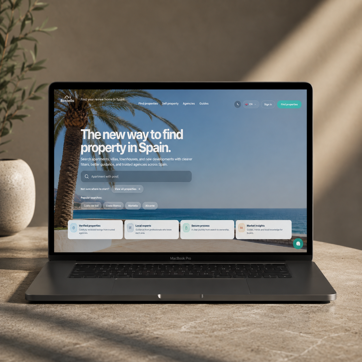 Bostello.com – project by Sprintbreak AB