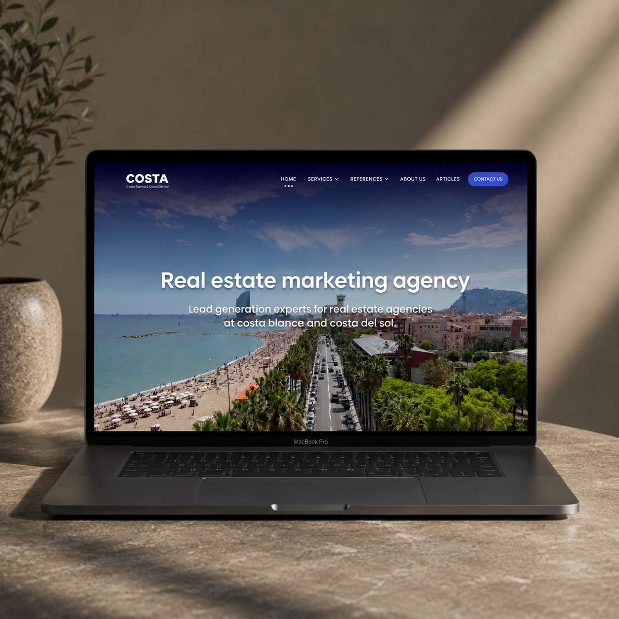 Costa Web Partners – project by Sprintbreak AB